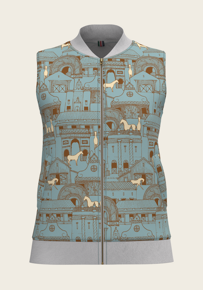Horse Town Symphony Reversible Sleeveless Warmup Vest