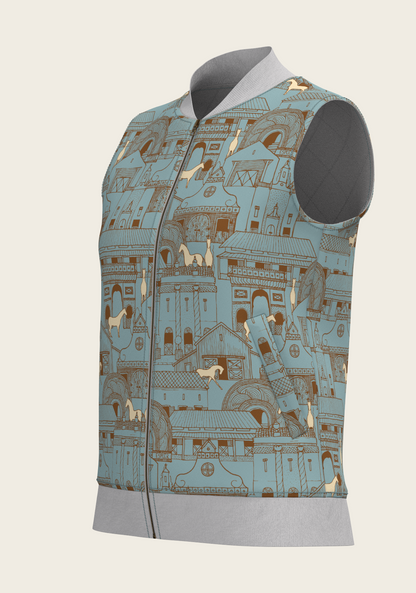 Horse Town Symphony Reversible Sleeveless Warmup Vest