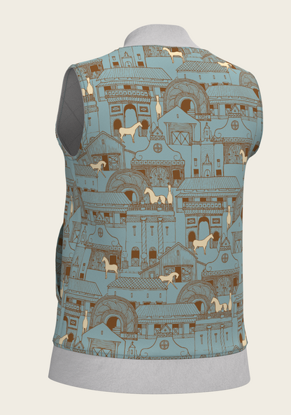 Horse Town Symphony Reversible Sleeveless Warmup Vest