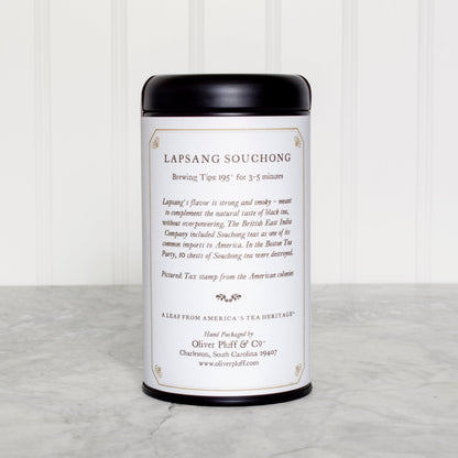 Lapsang Souchong Teabags Tea Tin