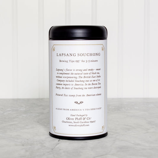 Lapsang Souchong Teabags Tea Tin