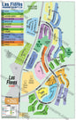 Las Flores Map, Orange County, CA - POSTER PRINTS