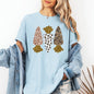Leopard Print Carrots, Easter, Bunny, Jesus, Rabbit, Holiday Tshirt Comfort Colors T-Shirt