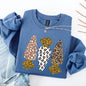 Leopard Print Carrots, Easter, Bunny, Jesus, Rabbit, Holiday Sweatshirt