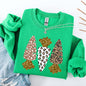 Leopard Print Carrots, Easter, Bunny, Jesus, Rabbit, Holiday Sweatshirt