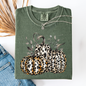 Leopard Print Pumpkins, Cute, Halloween, Autumn, Fall, Comfort Colors T-Shirt