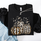 Leopard Print Pumpkins, Cute, Halloween, Autumn, Fall Sweatshirt