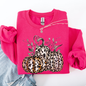Leopard Print Pumpkins, Cute, Halloween, Autumn, Fall Sweatshirt