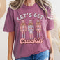 Let's Get Cracking, Nutcracker, Christmas, Retro, Comfort Colors, Tshirt