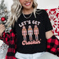 Let's Get Cracking, Nutcracker, Christmas, Retro Super Soft Tees