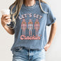 Let's Get Cracking, Nutcracker, Christmas, Retro, Comfort Colors, Tshirt