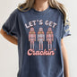 Let's Get Cracking, Nutcracker, Christmas, Retro, Comfort Colors, Tshirt