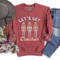 Let's Get Cracking, Nutcracker, Christmas Sweatshirt