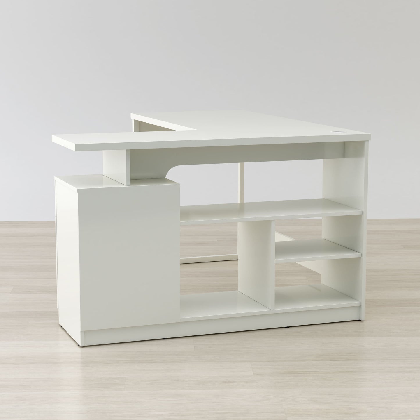 Lexi 55" L-Shaped Corner Desk