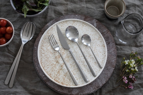 Serving Set (Fork and Spoon) LINEA ICE | Kitchen + Metal |