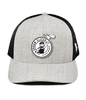 Snap Back Hat - LIGHT GREY/BLACK