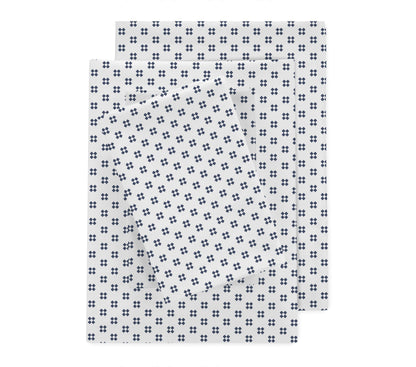 Clean Design Home® Supima Cotton Percale Sheet Set-Jack pattern