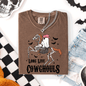 Long Live Cowghouls, Skeleton, Ghost, Horse, Halloween, Comfort Colors T-Shirt