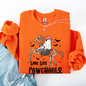 Long Live Cowghouls, Skeleton, Ghost, Horse, Halloween Sweatshirt