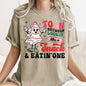 Looking Like A Snack, Christmas Tree Cake, Little Debbie, Comfort Colors, Tshirt