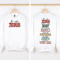 Love Like Jesus, Christmas, Christian, Faith, Gospel , Front and Back Sweatshirt