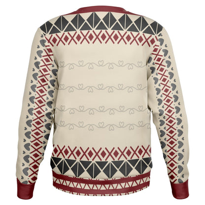 Love Is in the Air, Try Not to Breathe Christmas Sweatshirt