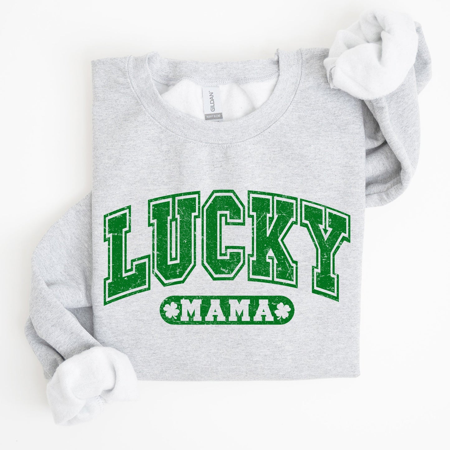 Lucky Mama, Retro, St Patrick's Day Sweatshirt