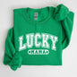 Lucky Mama, Retro, St Patrick's Day Sweatshirt
