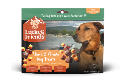 Steak & Cheddar Cheese Bites Dog Treats