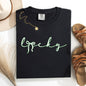 Lucky, Ribbon, Coquette, Bow, St Patrick's Day, Shamrock, Clover, Lucky, Leprechaun Tshirt Comfort Colors T-Shirt