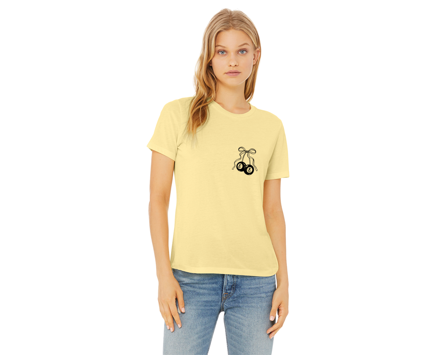 Customizable: Lucky Eight Cherry Tee