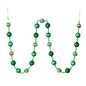 6FT Green Ball Ornament Christmas Garland