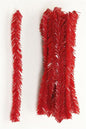 12"L PENCIL PVC STEM 25EA/BG, RED