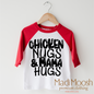 Chicken Nugs And Mama Hugs Shirt - Cute Kids Tee