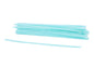 20"L X 6MM CHENILLE STEMS 50EA/BG, LT TURQUOISE