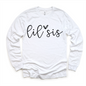 Lis Sis Sister Siblings Family Shirt - Sister Tee