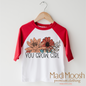 You Grow Girl Flowers Shirt - Boho Tee