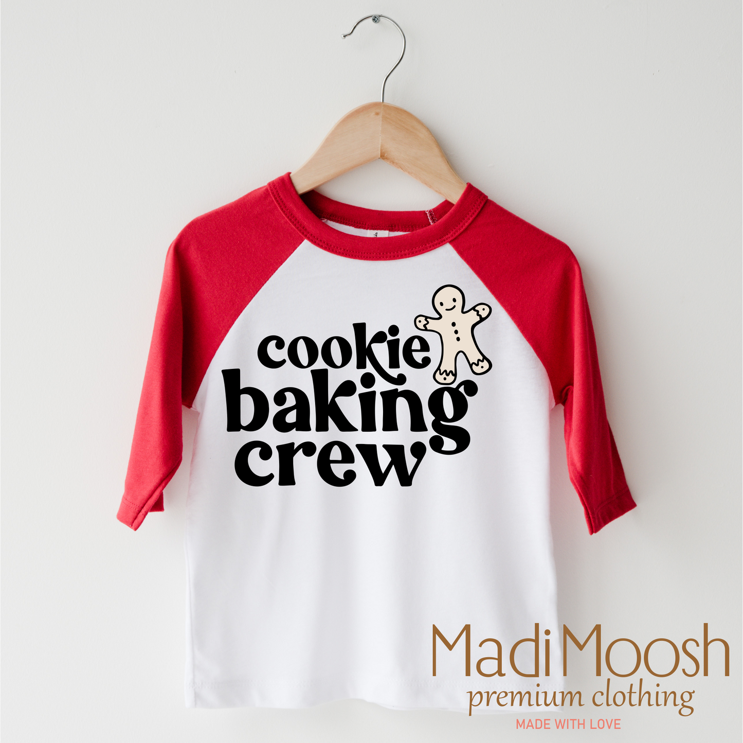Gingerbread Cookie Baking Crew Shirt - Christmas Tee