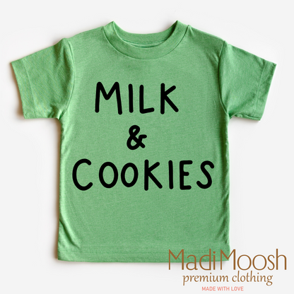 Milk And Cookies Classic Christmas Shirt - Christmas Tee