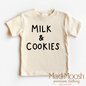 Milk And Cookies Classic Christmas Shirt - Christmas Tee