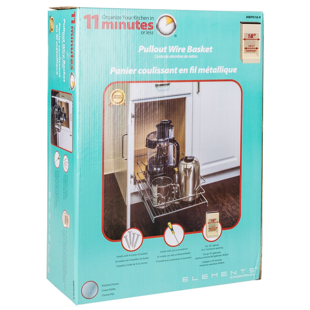Metal Pullout Basket
