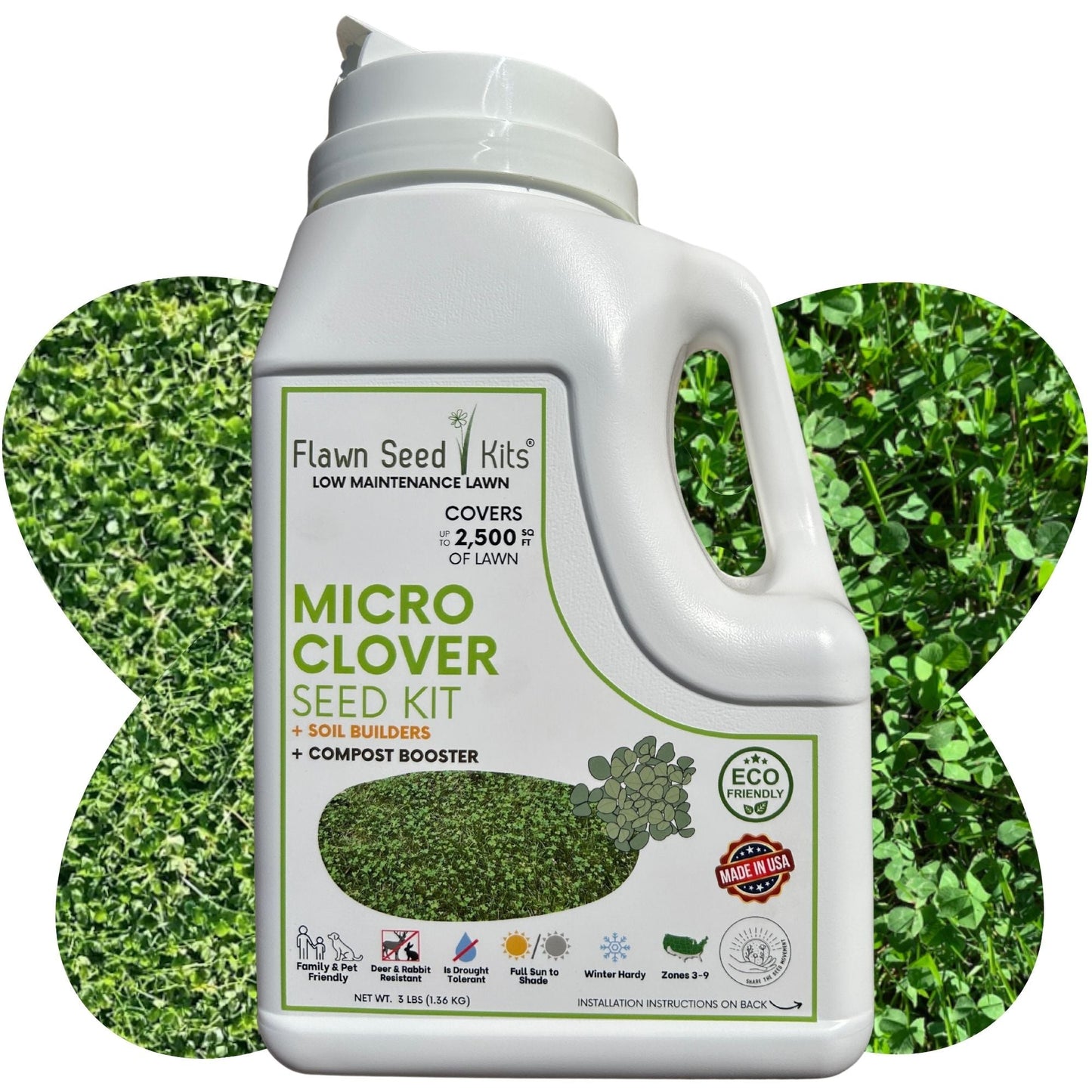 Micro Clover Easy Spread Shaker