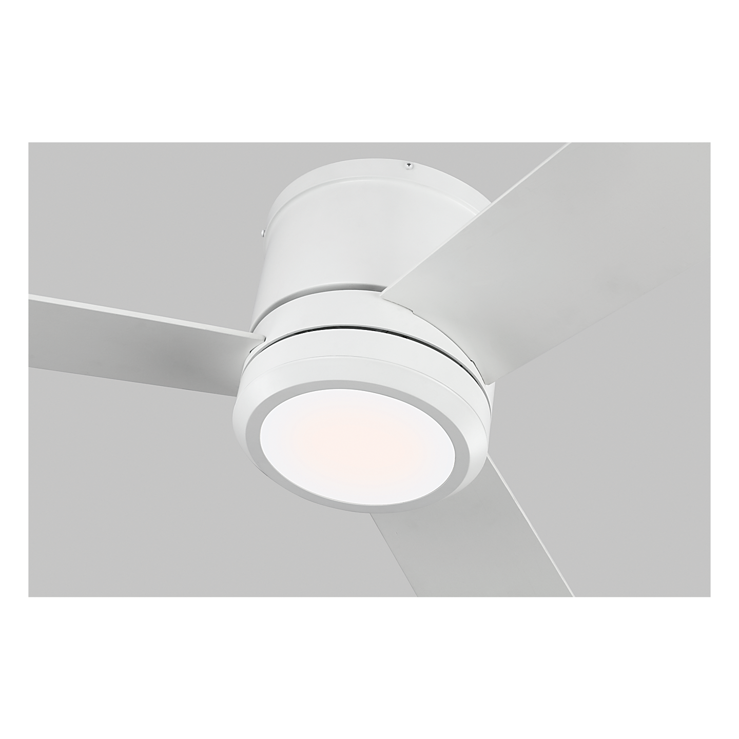 Clarity 56" Semi Flush LED Ceiling Fan