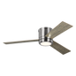 Clarity 56" Semi Flush LED Ceiling Fan