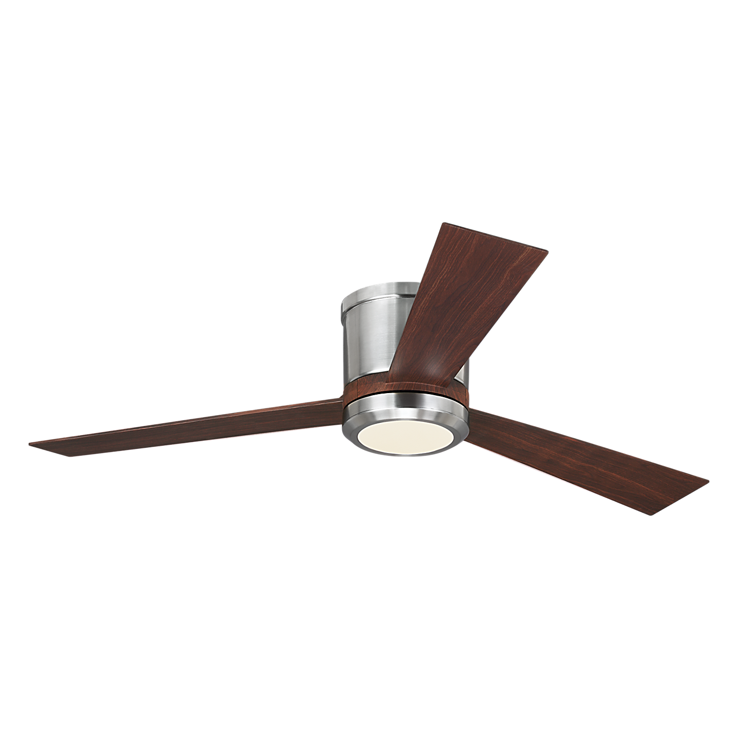 Clarity 52" Semi Flush LED Ceiling Fan