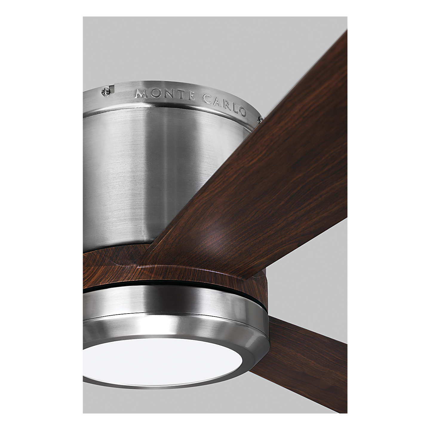 Clarity 52" Semi Flush LED Ceiling Fan