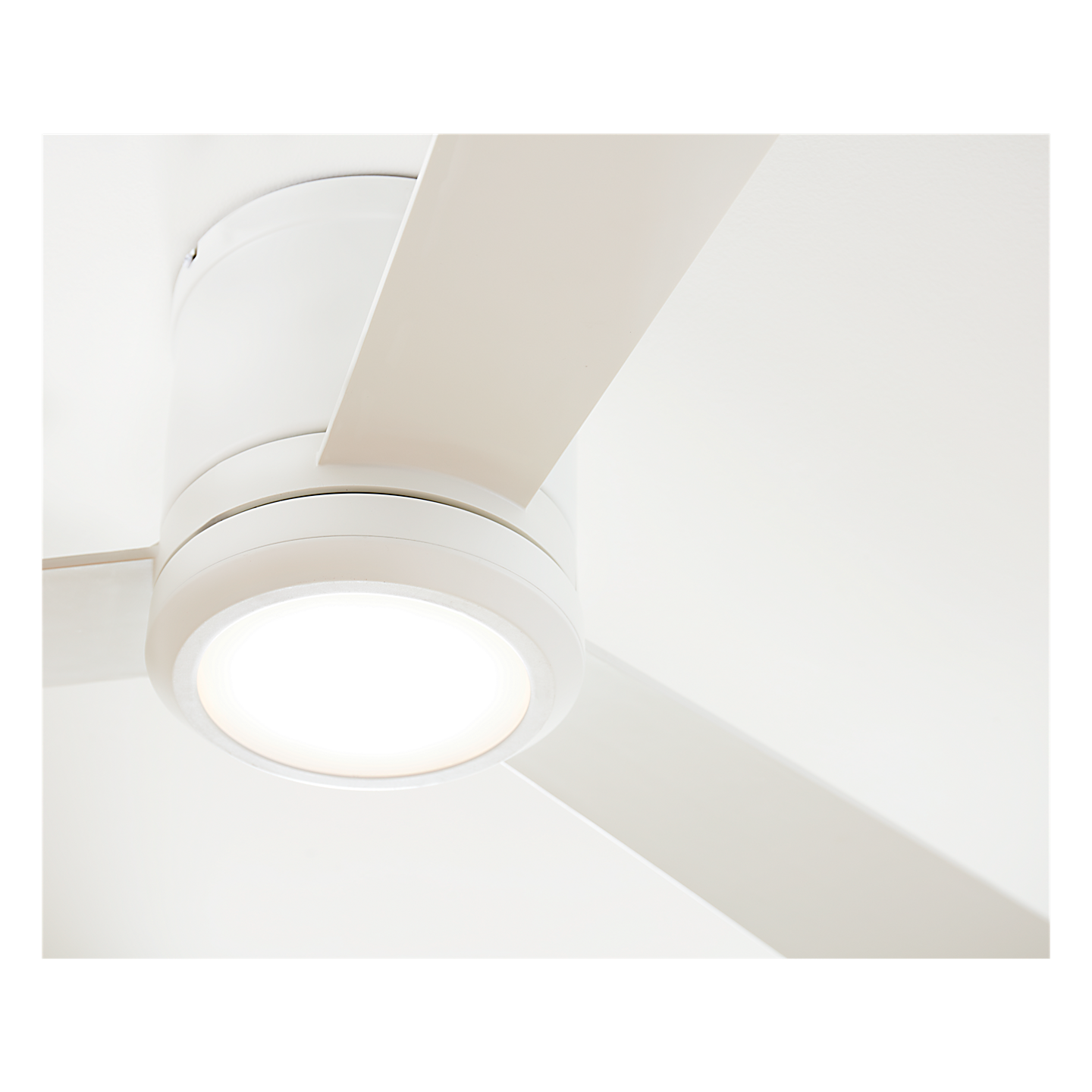 Clarity 52" Semi Flush LED Ceiling Fan