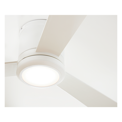 Clarity 52" Semi Flush LED Ceiling Fan