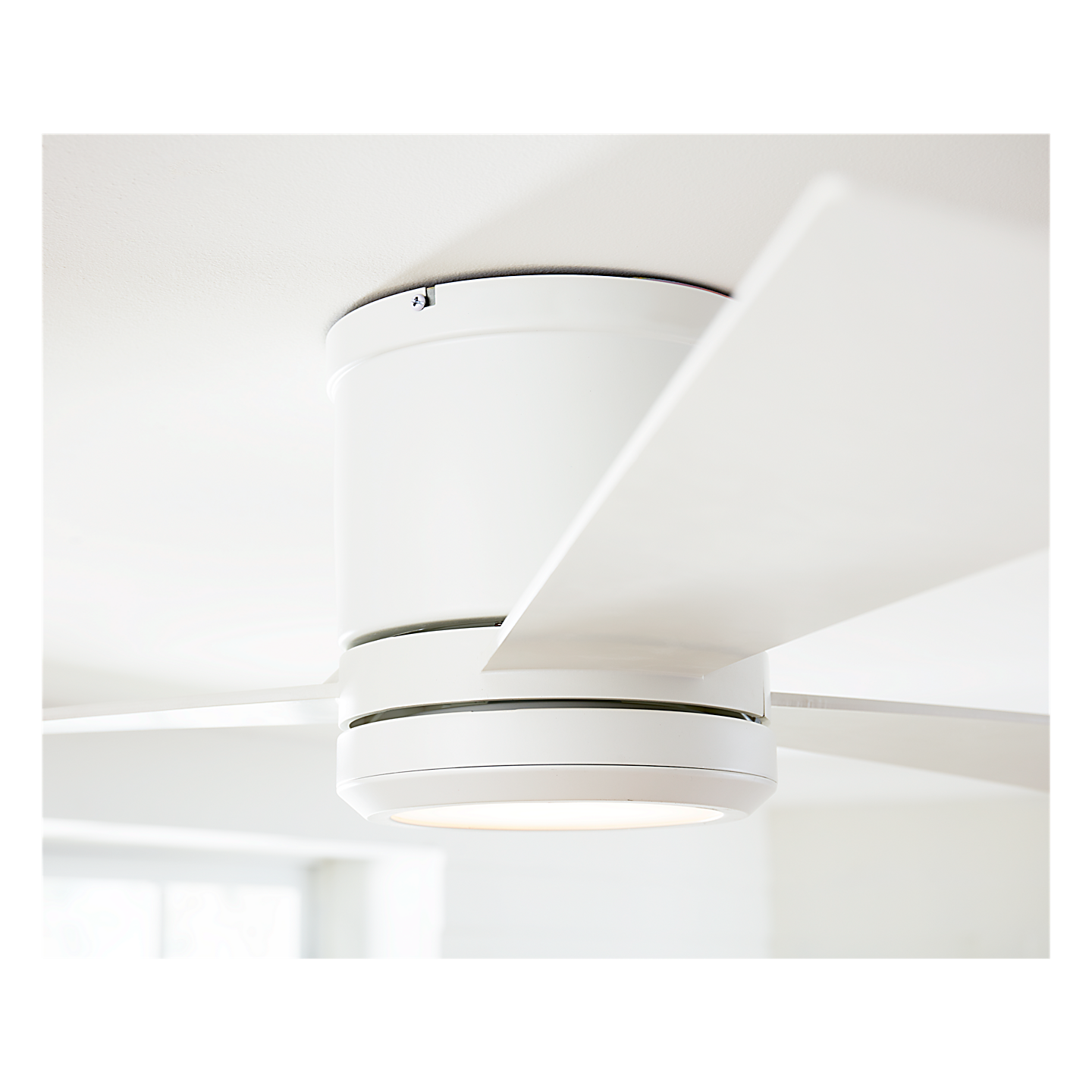 Clarity 52" Semi Flush LED Ceiling Fan