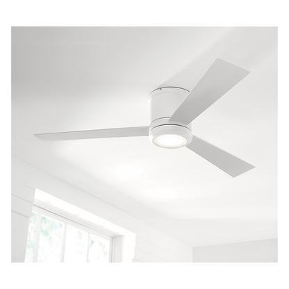 Clarity 52" Semi Flush LED Ceiling Fan
